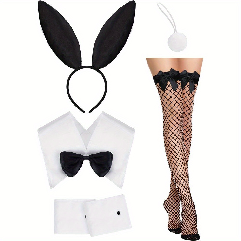 Fishnet Stocking Women - Conjunto de disfraz de mujer, traje