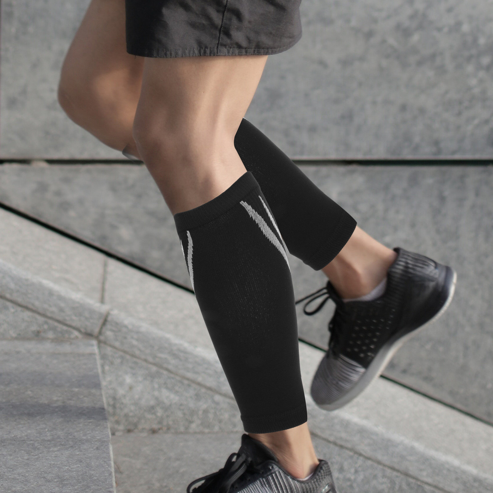 Compression Sleeve Calf - 1 par de mangas de compresión
