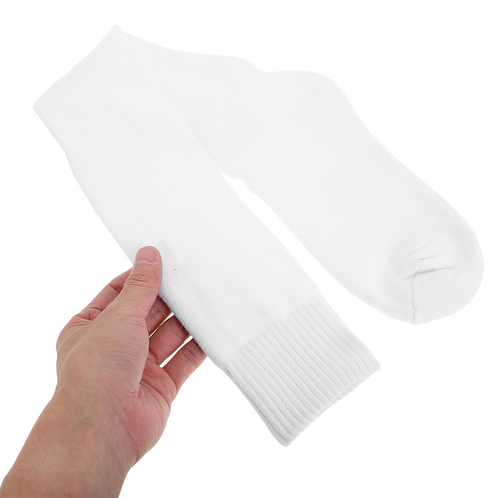 Athletic Sock Cushion - 1 Par de Calcetines Blancos de