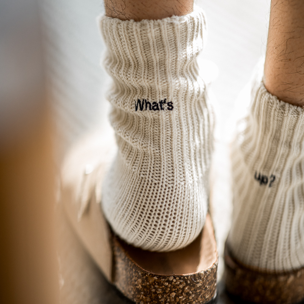 Cotton Crew Sock Pack - Maden Paquete de 3 pares de