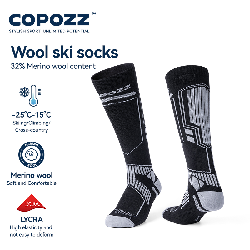 Thermal Sock Winter - COPOZZ calcetines de esquí de lana