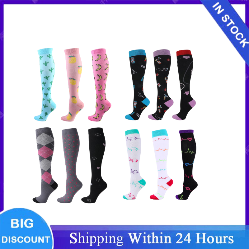 Cotton Crew Sock Pack - Paquete de 3 Pares de Calcetines