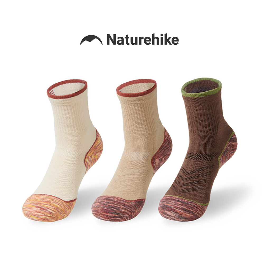Wool Hiking Sock - Calcetines Naturehike deportivos, higroscópicos, de lana