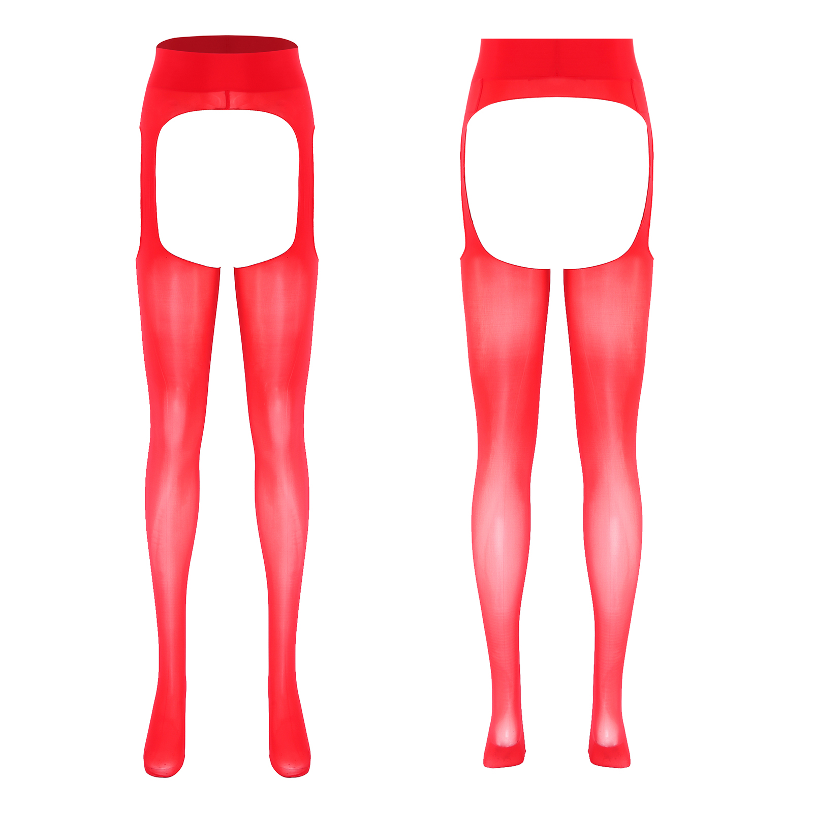 Tights Pantyhose Sheer - Medias sexis con entrepierna abierta para