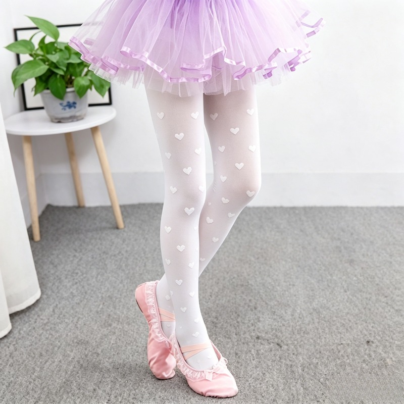 Tights Pantyhose Sheer - Medias de ballet 10D con decoración