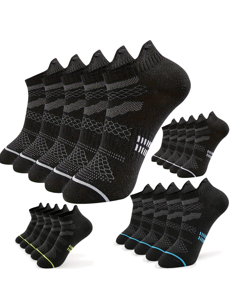 No Show Sock Women - 10 pares de calcetines tobilleros unisex