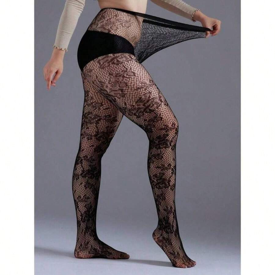 Fishnet Stocking Women - 1 par de leggings de rejilla