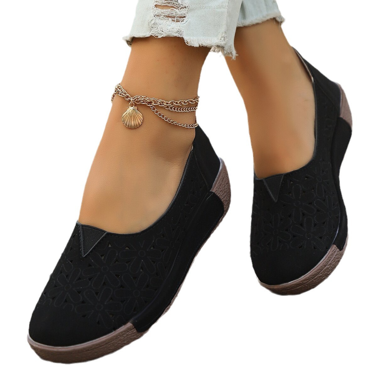 Invisibility Sock Loafer - Calcetines tobilleros superinvisibles de algodón para