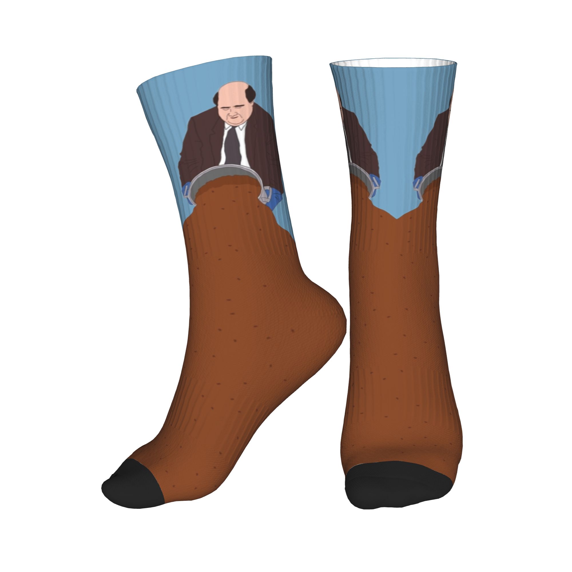 Dress Sock Men - Calcetines unisex con estampado 3D de