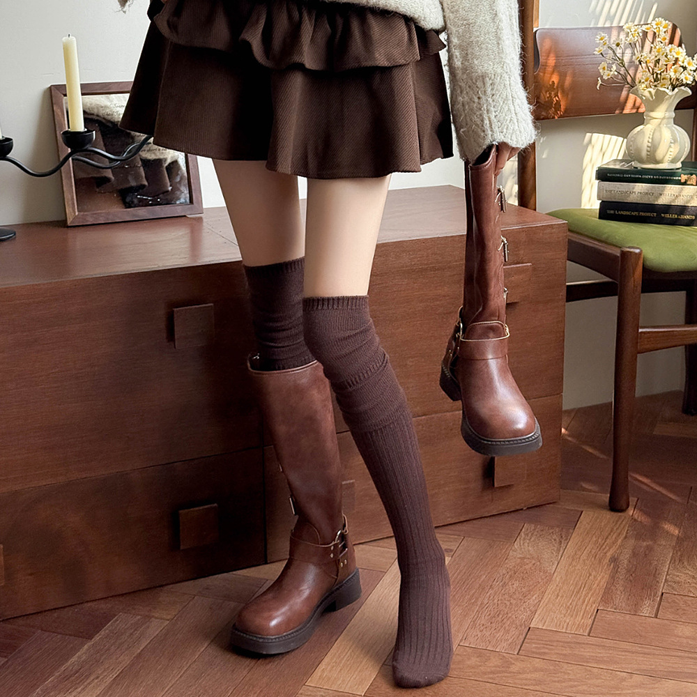 Boot Sock Slouchy - Calcetines Largos por Encima de la