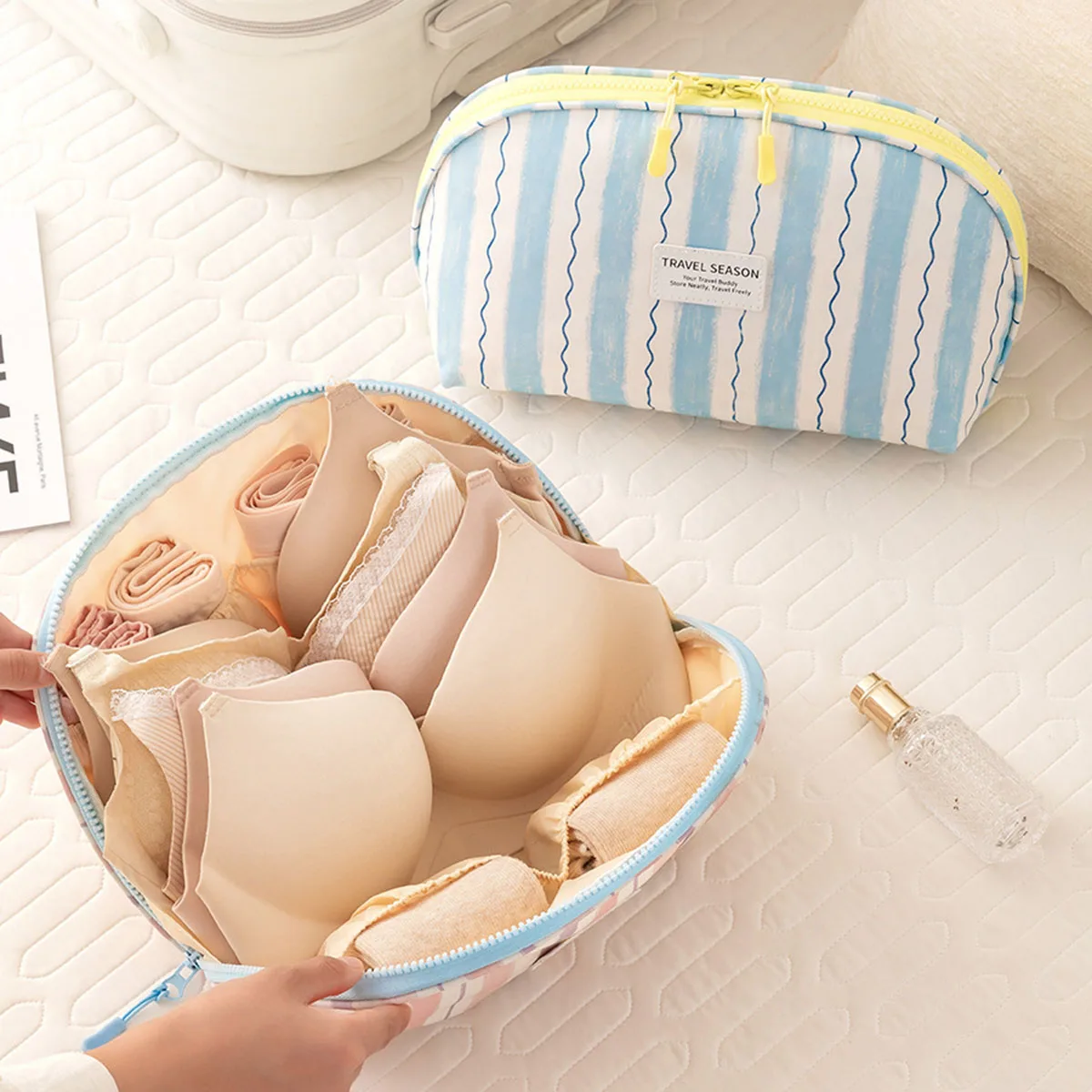 Sock Organizer Tray - Bolsa de almacenamiento de ropa interior,