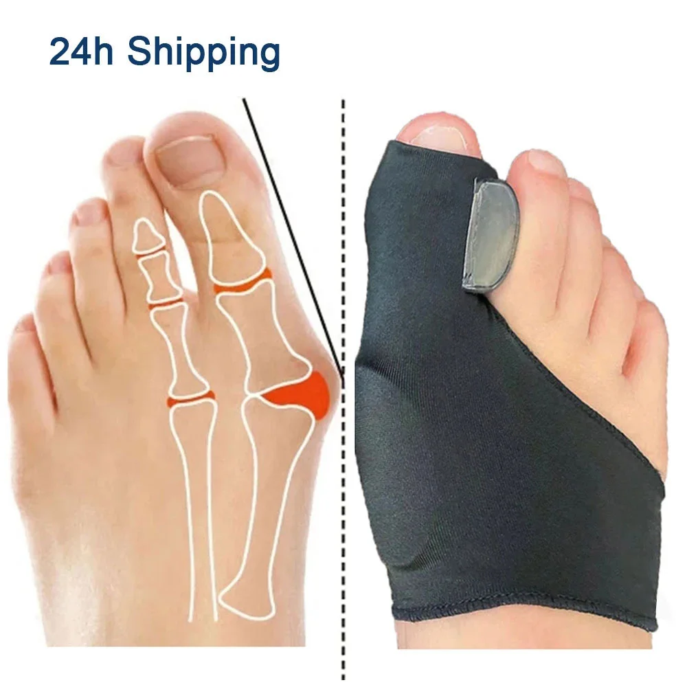 Ankle Brace Sock - Separador de dedos de los pies,