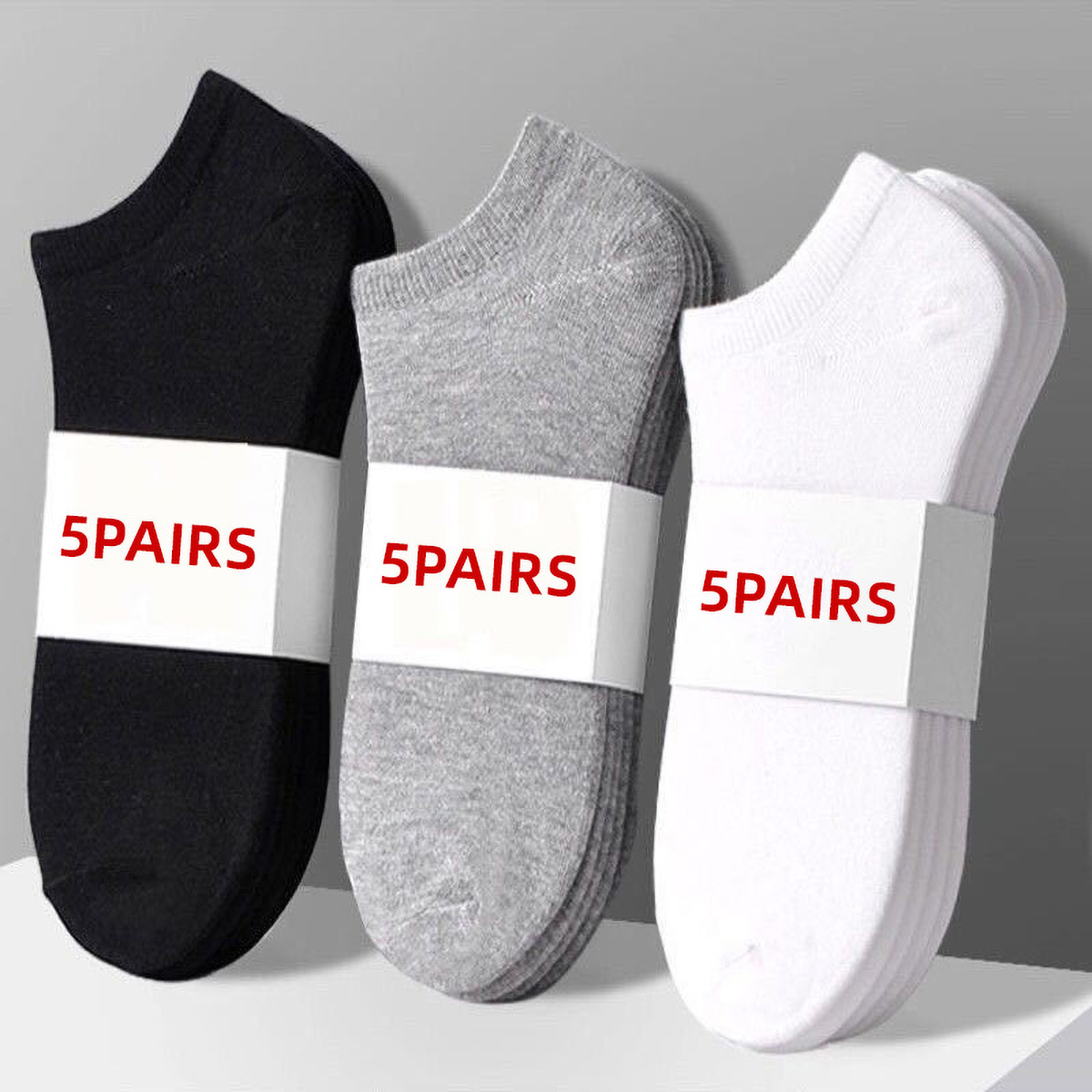5 pares de calcetines náuticos - Ankle Sock Low Cut reseña y precio