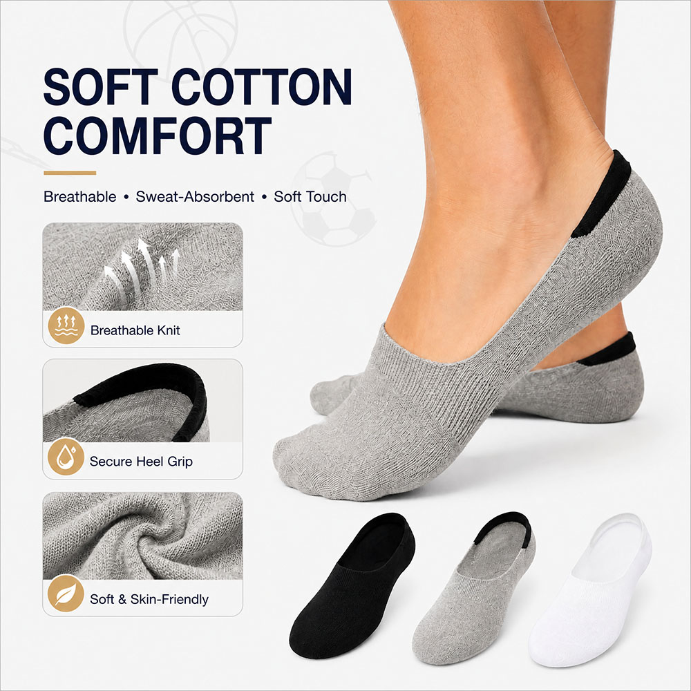 6 Pares de Calcetines Invisibl - Invisibility Sock Loafer reseña y precio