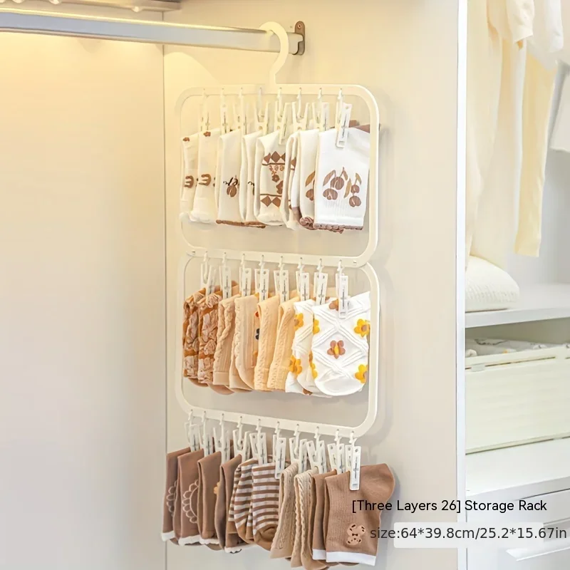 Tendedero multifuncional de un - Sock Organizer Tray reseña y precio