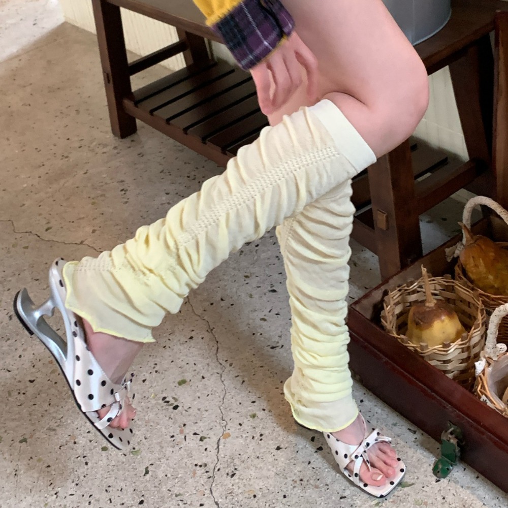Calentadores de piernas rosas  - Boot Sock Slouchy reseña y precio