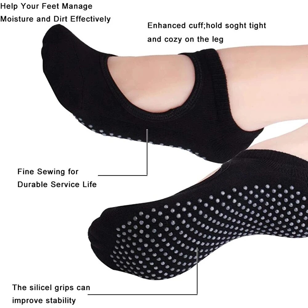 Calcetines de Yoga de alta cal - Grip Sock Yoga reseña y precio
