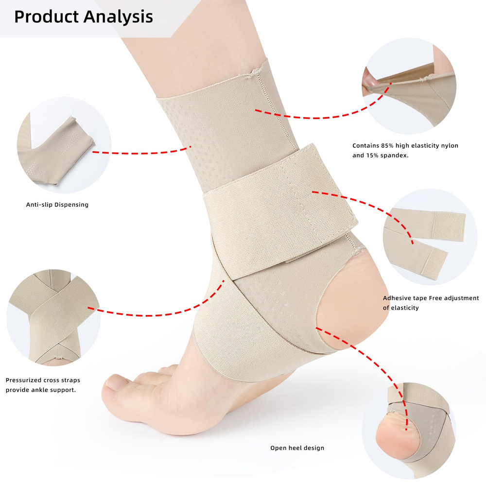 Tobillera de compresión ajusta - Ankle Brace Sock reseña y precio