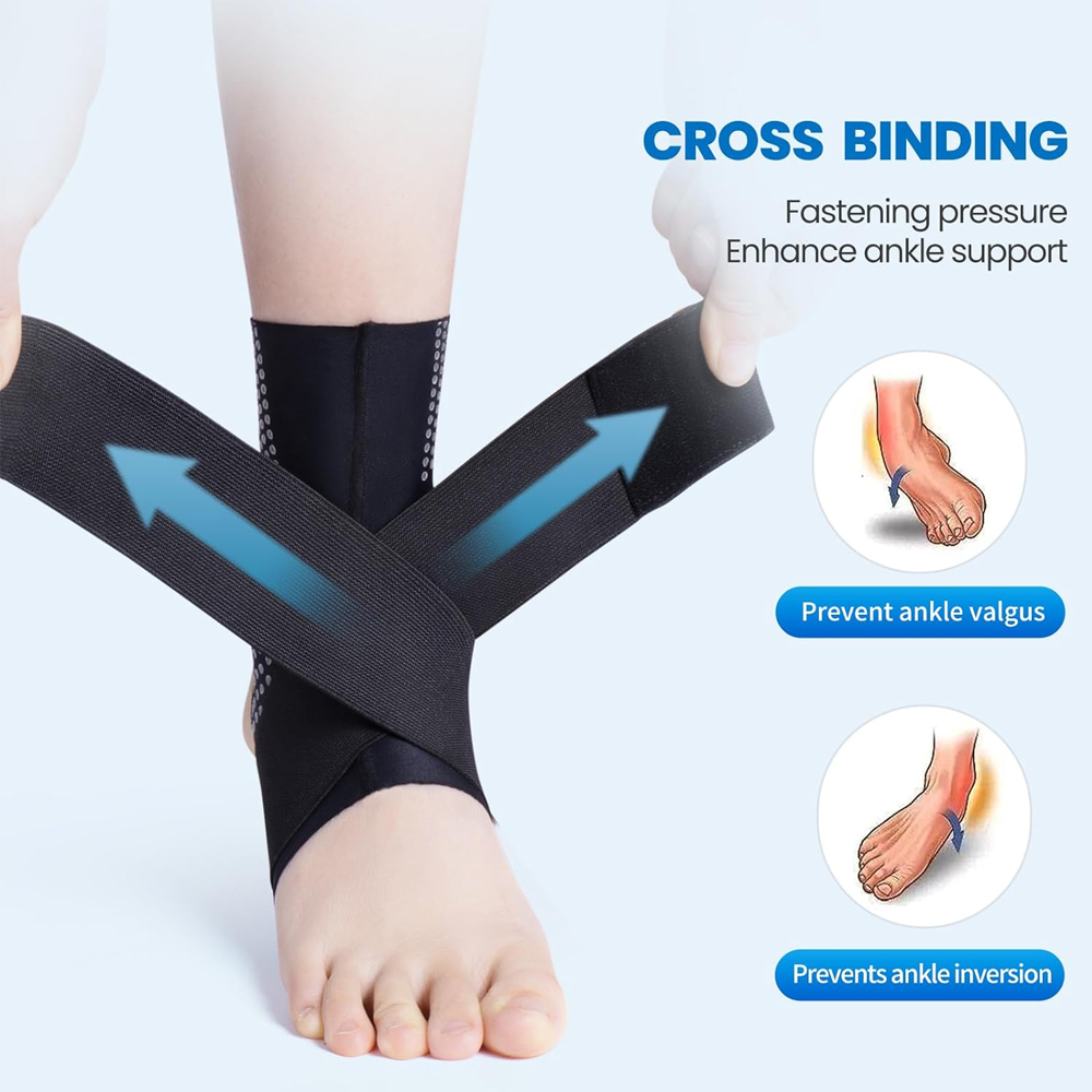 Tobillera de compresión ajusta - Ankle Brace Sock reseña y precio