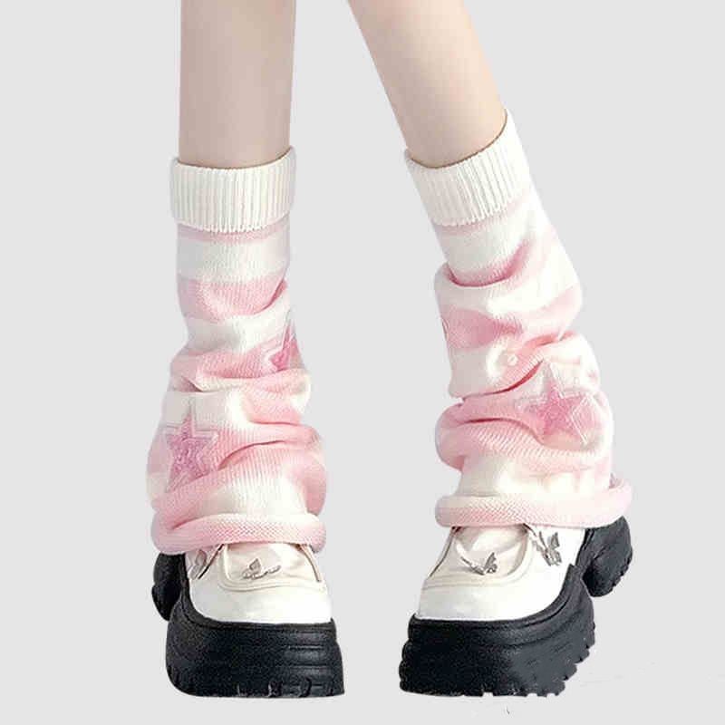 Calentadores de Piernas a Raya - Boot Sock Slouchy reseña y precio