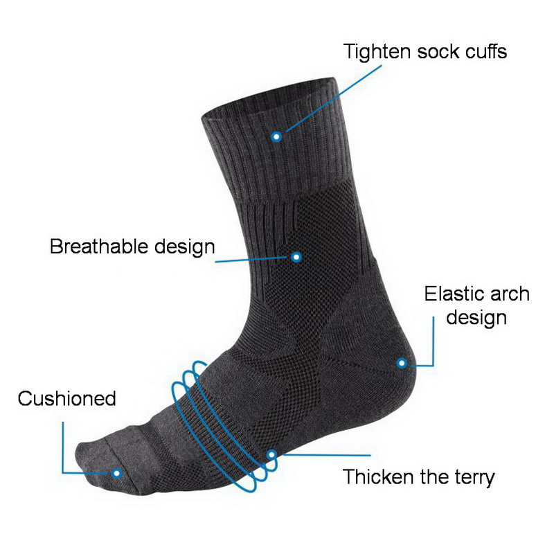 Calcetín de lana merina para h - Wool Hiking Sock reseña y precio