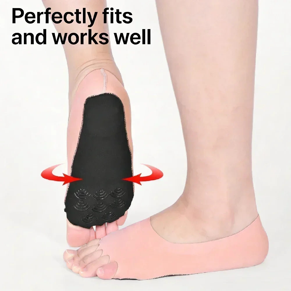 1 par de calcetines sin dedos  - Grip Sock Yoga reseña y precio