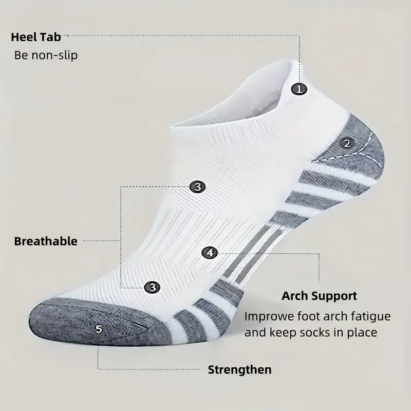 12 pares de calcetines tobille - Ankle Brace Sock reseña y precio