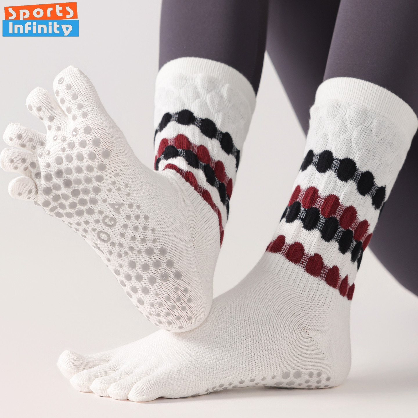 Calcetines de Yoga de cinco de - Toe Sock Split reseña y precio