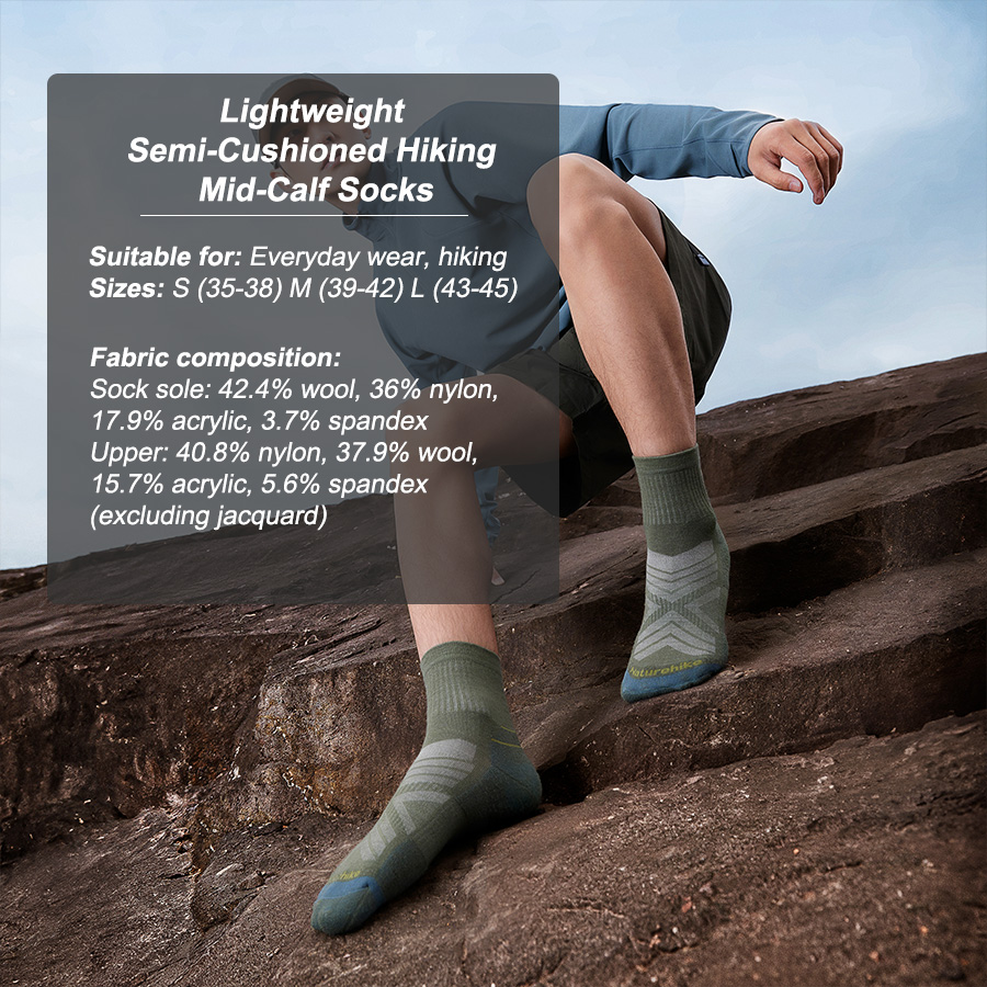 Calcetines deportivos Naturehi - Wool Hiking Sock reseña y precio