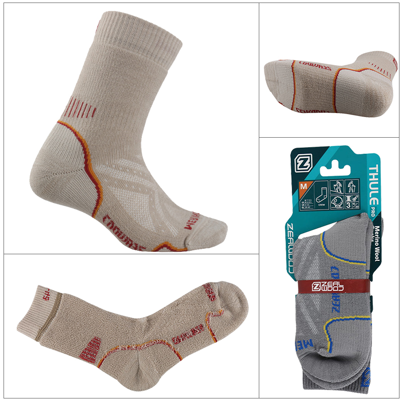 ZEALWOOD-Calcetines gruesos de - Wool Hiking Sock reseña y precio