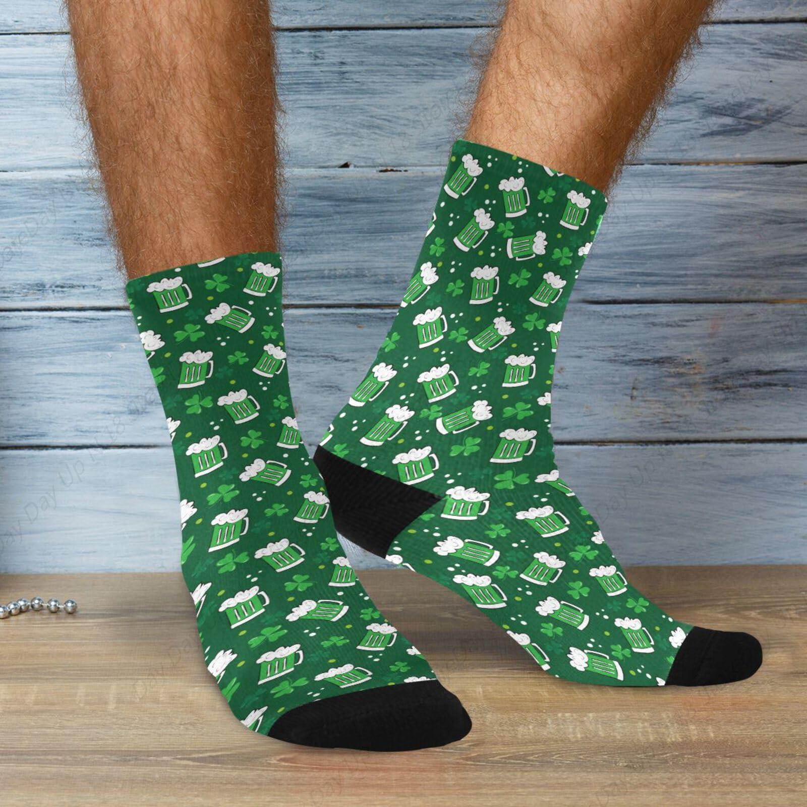 Calcetines de trifoglio verde  - Cotton Crew Sock Pack reseña y precio