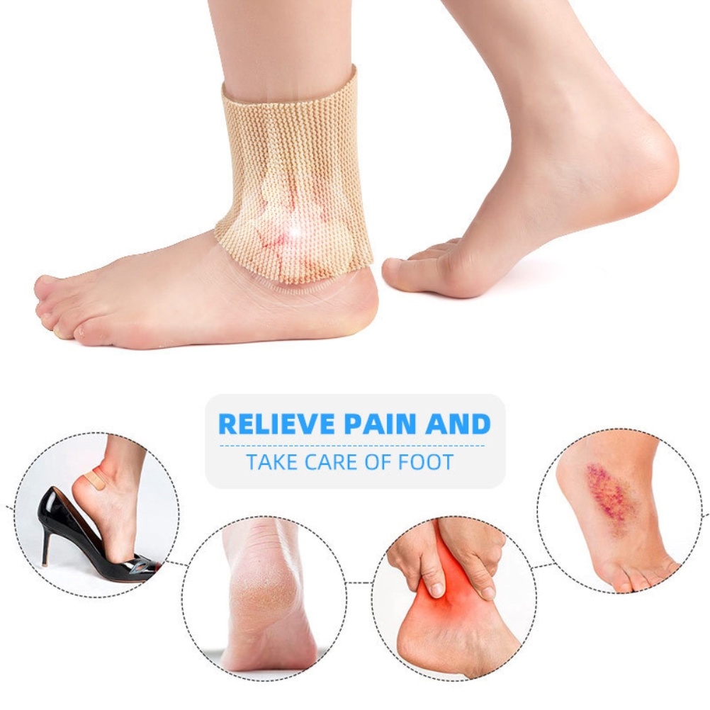 1 Par de Soportes de Compresió - Ankle Brace Sock reseña y precio