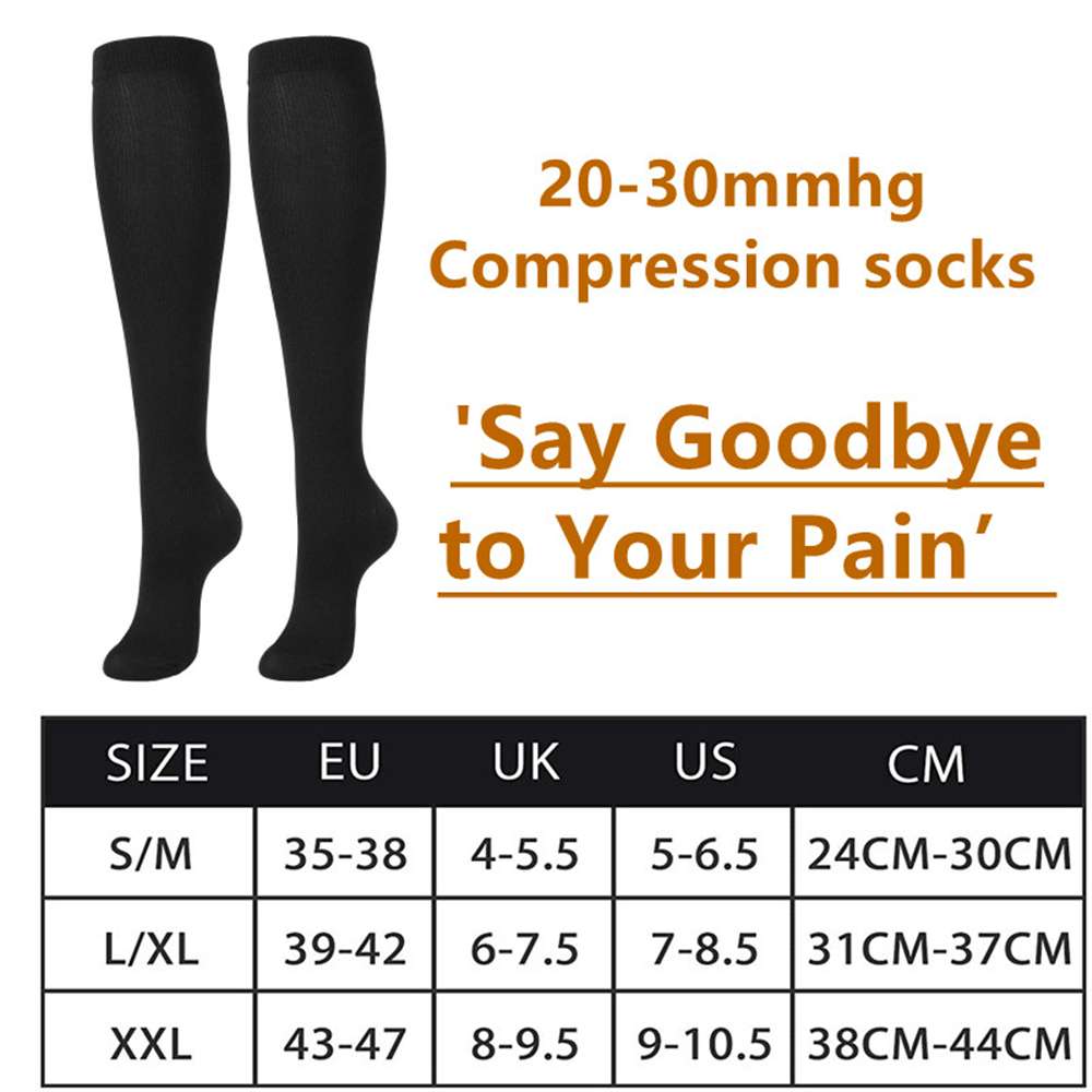 7 pares de calcetines de compr - Compression Sock Medical reseña y precio