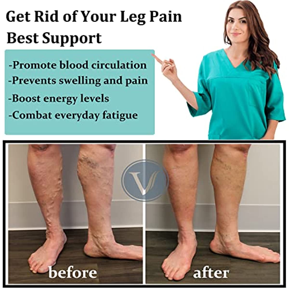 7 pares de calcetines de compr - Compression Sock Medical reseña y precio