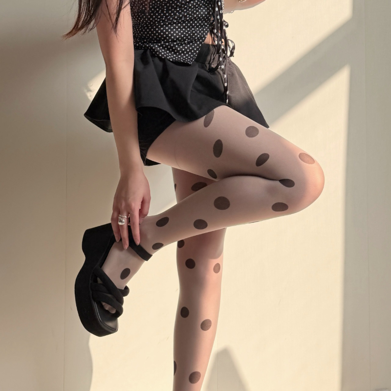 Medias Transparentes Retro con - Tights Pantyhose Sheer reseña y precio
