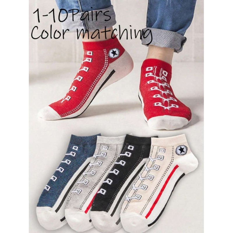 5/10 pares de calcetines tobil - Ankle Sock Low Cut reseña y precio