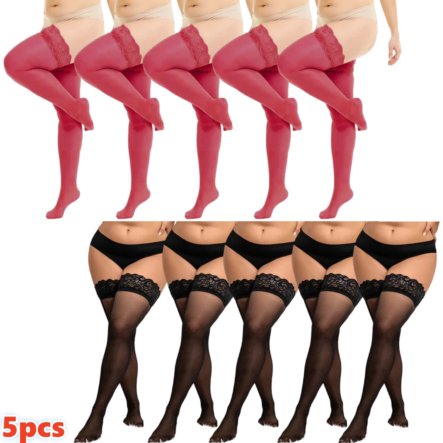 Medias de encaje hasta el musl - Thigh High Sock Stay Up reseña y precio