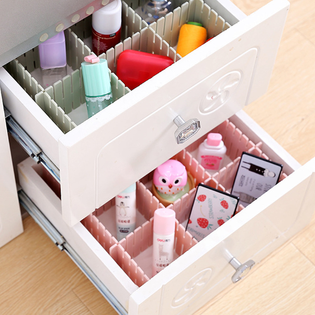8 piezas de divisores ajustabl - Sock Organizer Tray reseña y precio