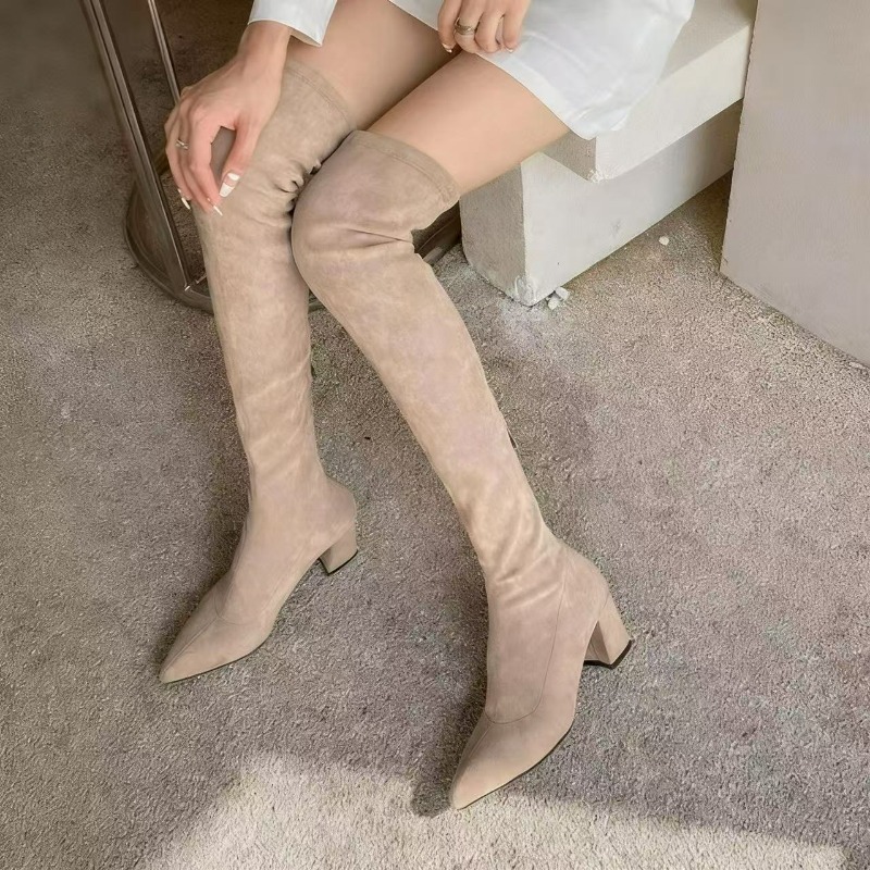 Botas sexis para mujer, botas  - Knee High Sock Women reseña y precio