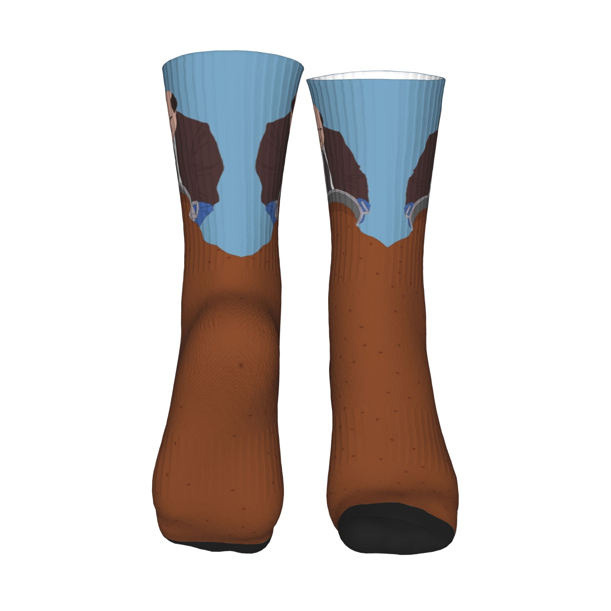 Calcetines unisex con estampad - Dress Sock Men reseña y precio