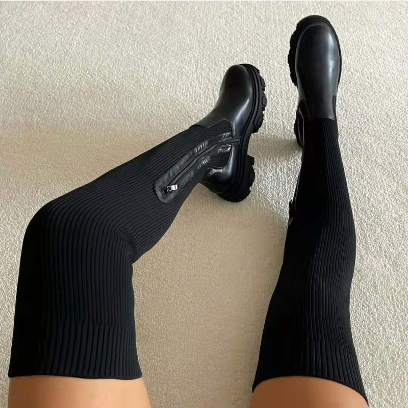 2025 Zapatos de invierno, calc - Knee High Sock Women reseña y precio