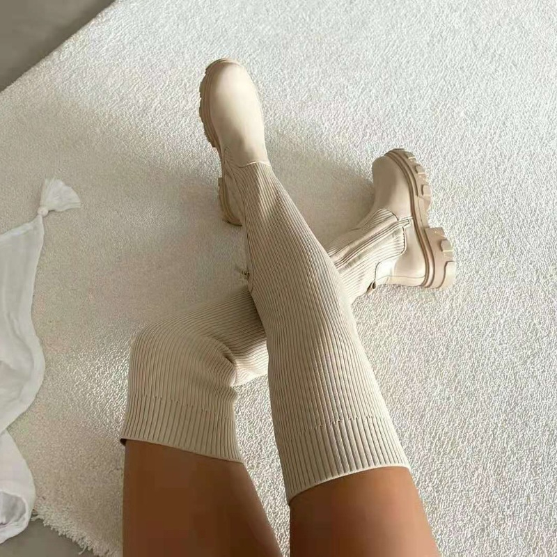 2025 Zapatos de invierno, calc - Knee High Sock Women reseña y precio