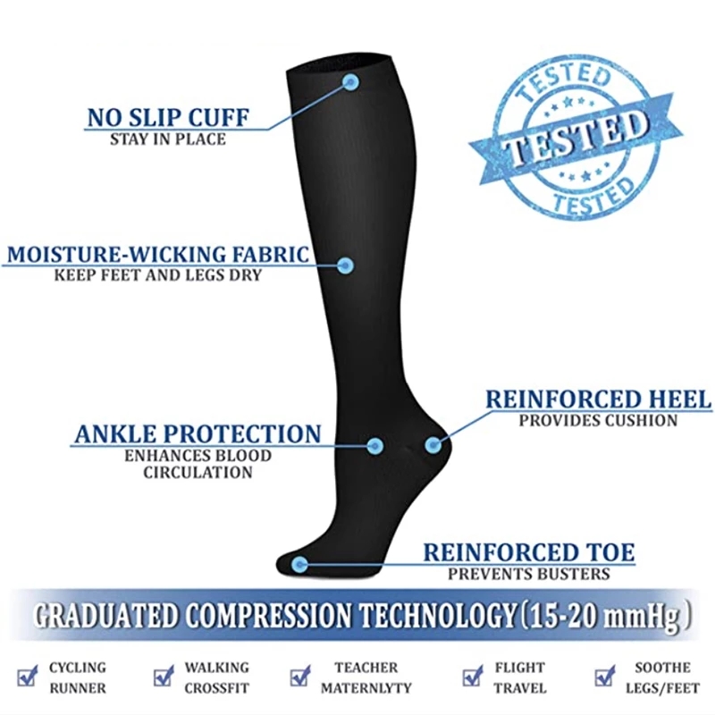 Calcetines de compresión S-XXL - Compression Sock Medical reseña y precio