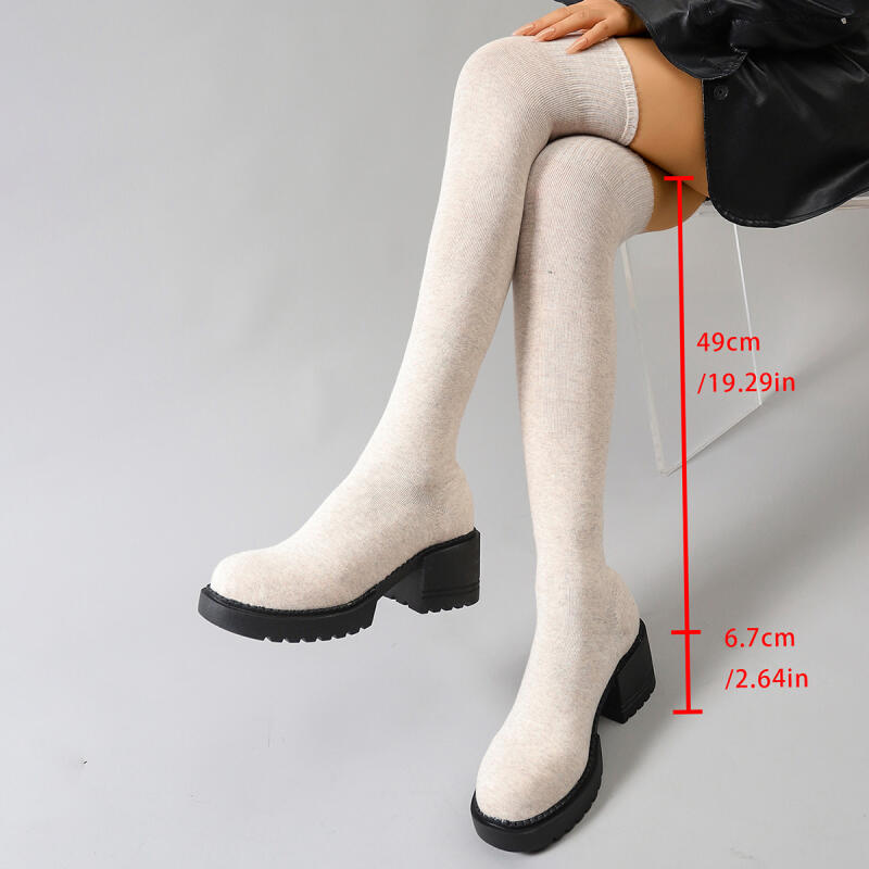 Botas por encima de la rodilla - Knee High Sock Women reseña y precio