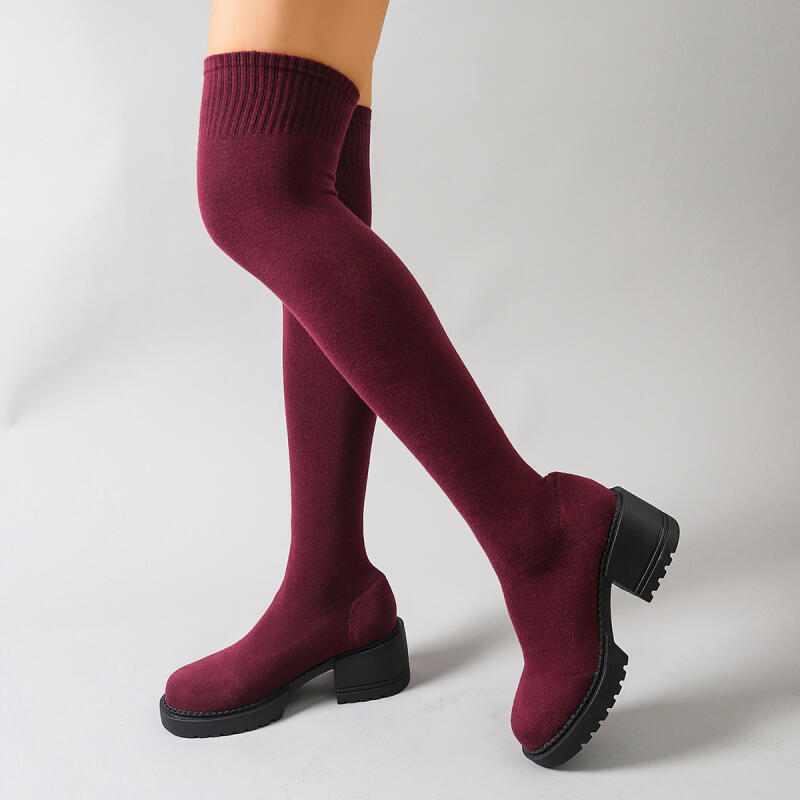 Botas por encima de la rodilla - Knee High Sock Women reseña y precio