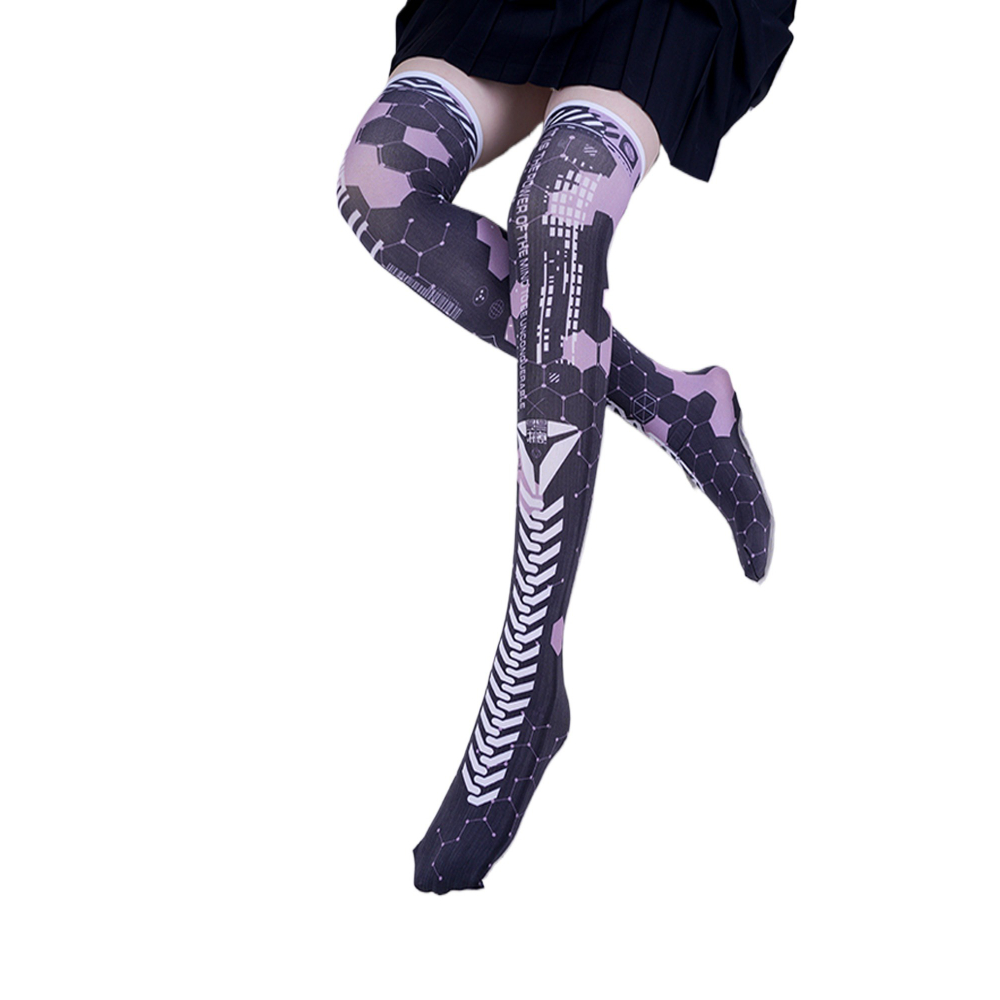 Medias de cosplay de robot de  - Knee High Sock Women reseña y precio