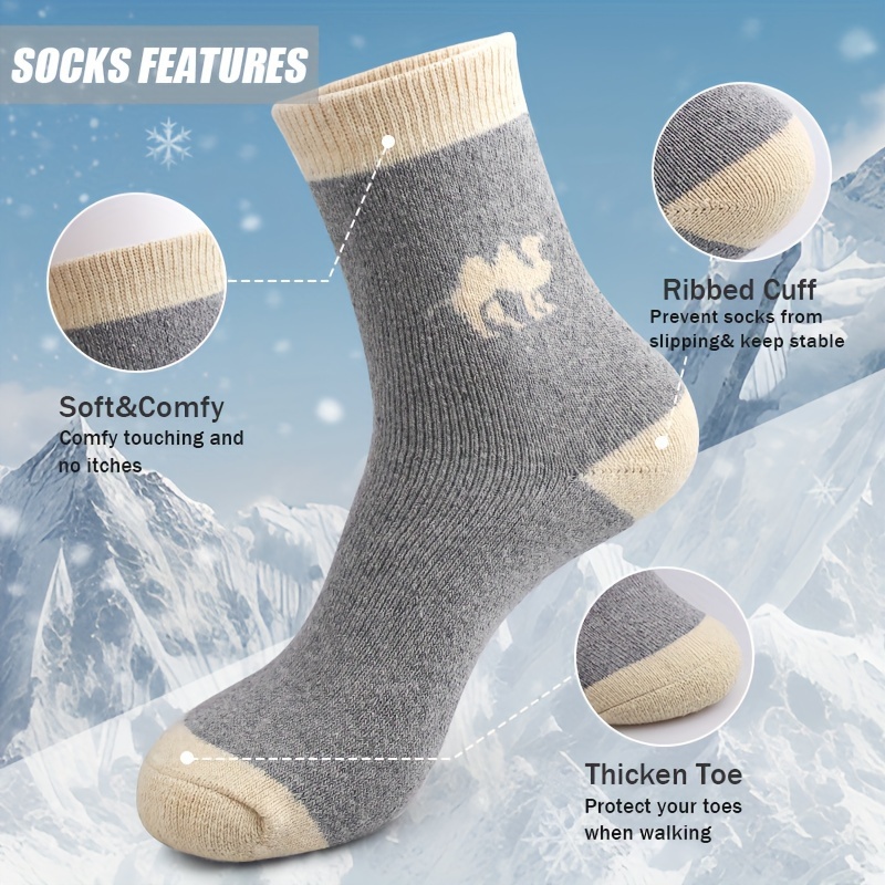 5 pares de calcetines térmicos - Thermal Sock Winter reseña y precio