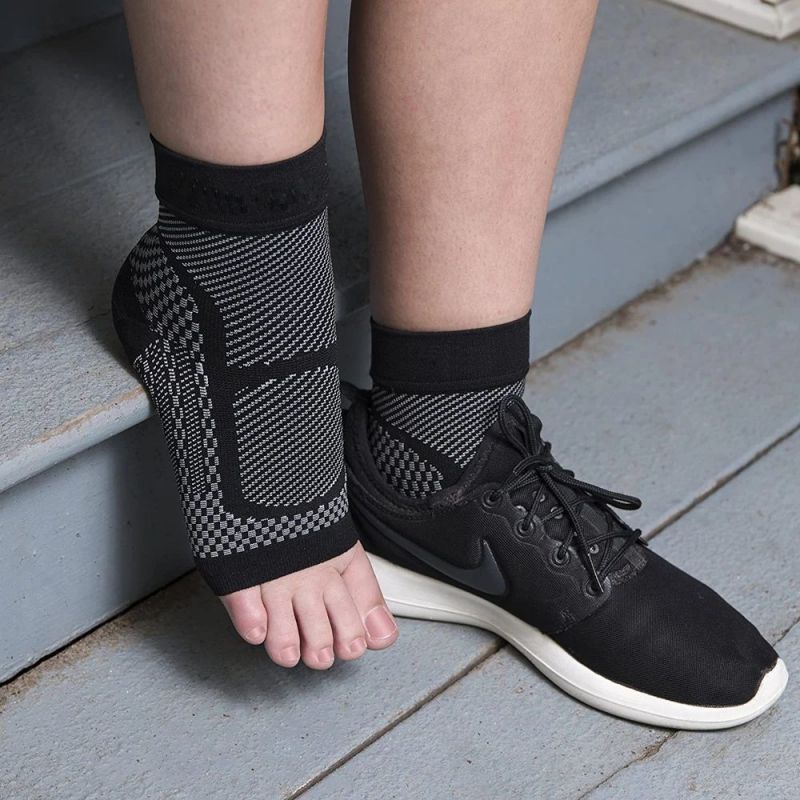 1 par de tobilleras deportivas - Ankle Brace Sock reseña y precio