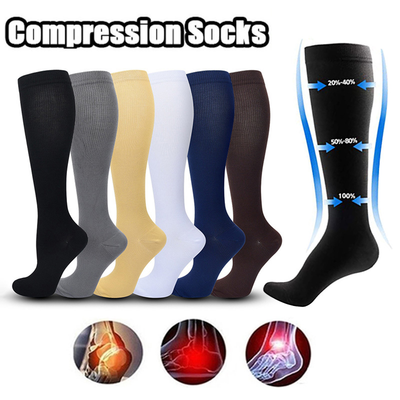 1 Par de Calcetines de Compres - Compression Sleeve Calf reseña y precio