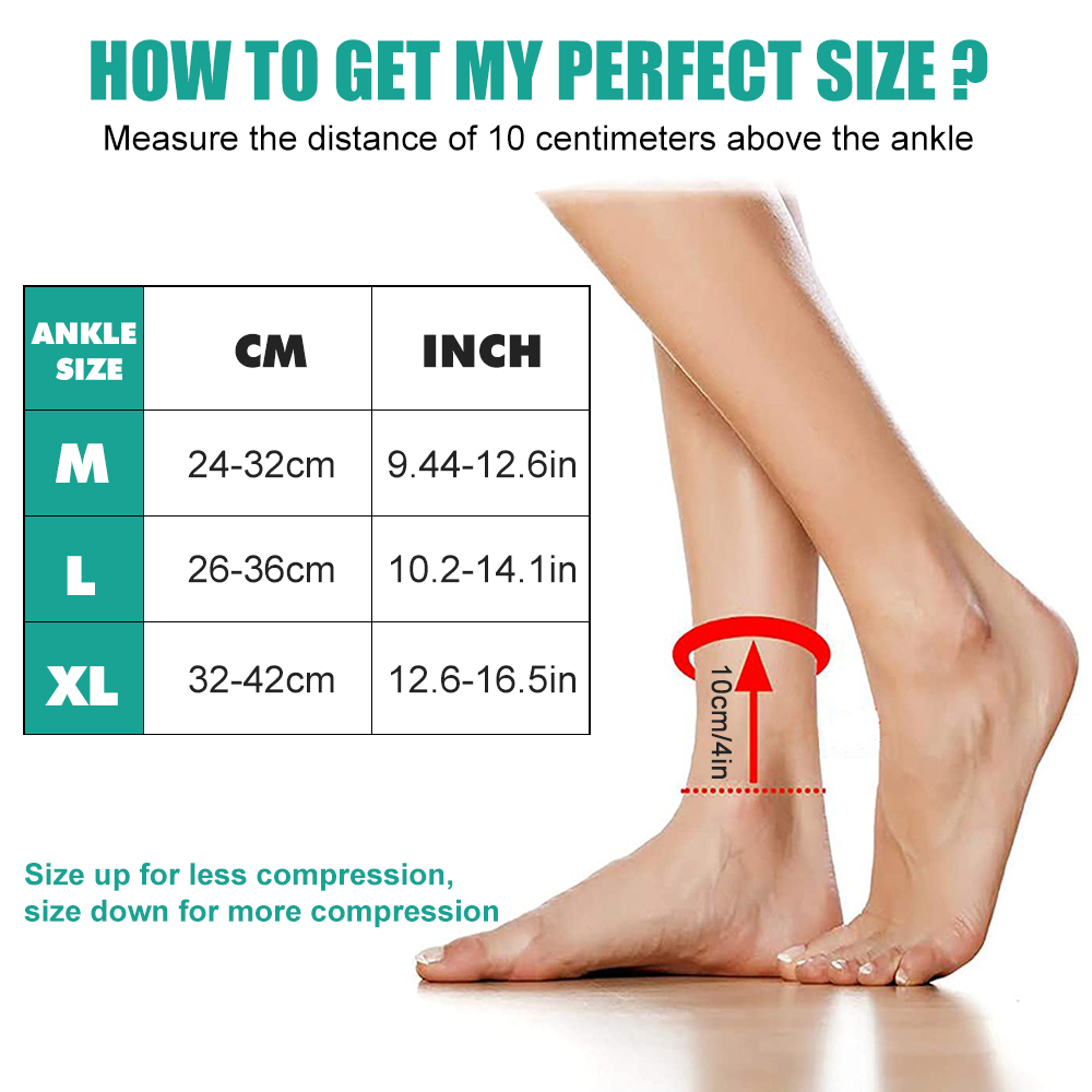 1 pieza de calcetines tobiller - Ankle Brace Sock reseña y precio